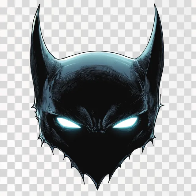 Comic Bat Eyes: A Bold Graphic Design