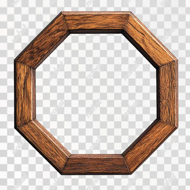 Elegant Hexagon Frame for Logo and Icon Design