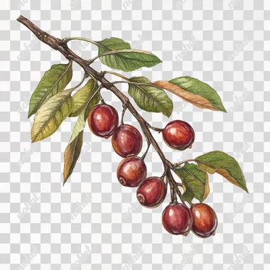 jujube fruit branch