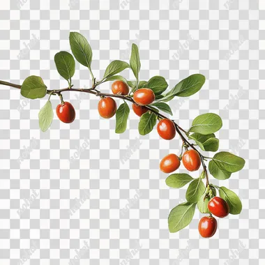jujube fruit branch