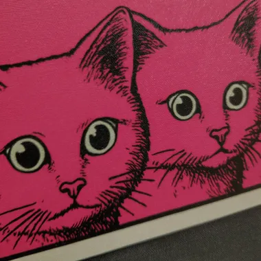 worried looking cats looking at a computer screen, michael deforge style  rofile x5r2gp5
