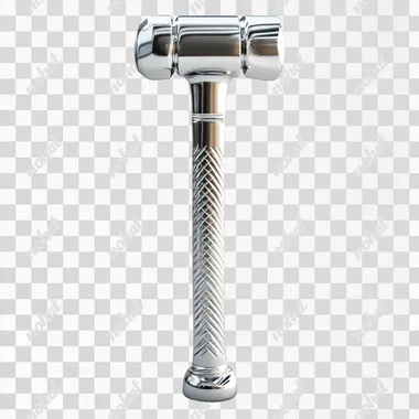 a new clean sledgehammer, white background, modern, ultra HD, super realistic