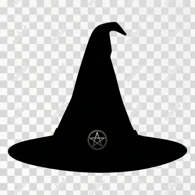 PNG Simple Witch Hat Clipart