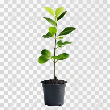 make a plant for planting on a white background, the image must be full hd photo style