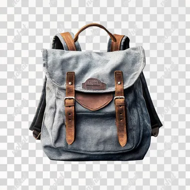 backpack, white background