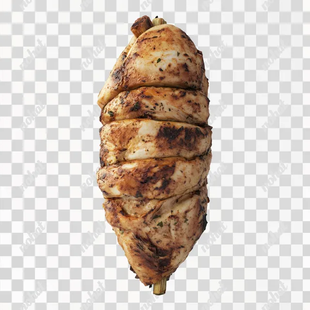 Hyper-Realistic Chicken Shawarma Photo