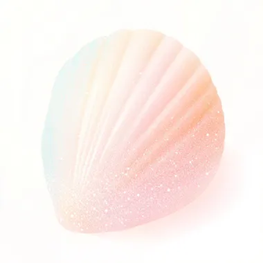 [shell], cute pastel illustration, clear soft outline, smooth gradients, watercolor texture,for sticker die-cut, centered on white background, no background shadow, high resolution  gg4ezk7