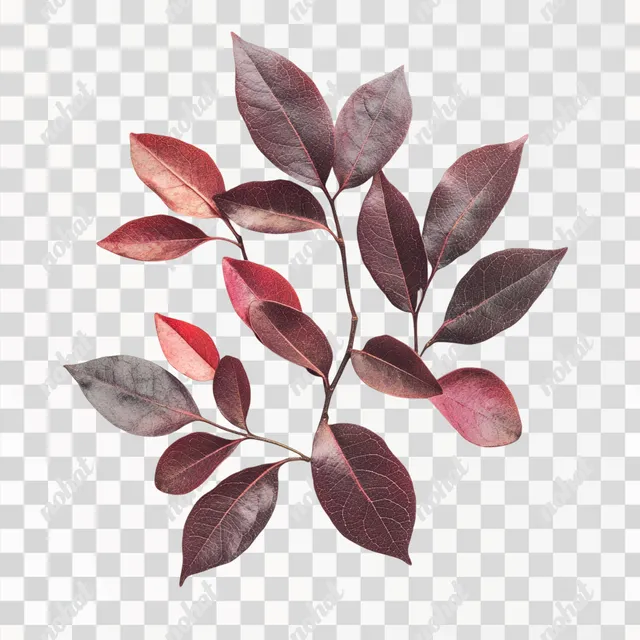 Soapberry Leaves in Crisp Light: High-Resolution Image