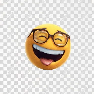 funny prank emoji,white background