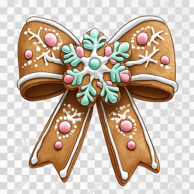 Gingerbread Bow: A Sweet Holiday Decoration