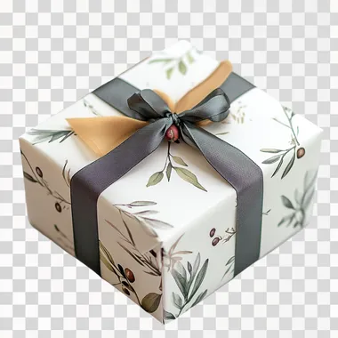 gift box with white backround