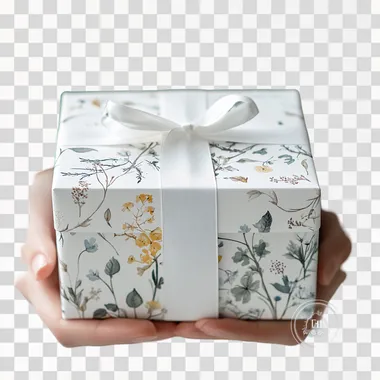 gift box with white backround