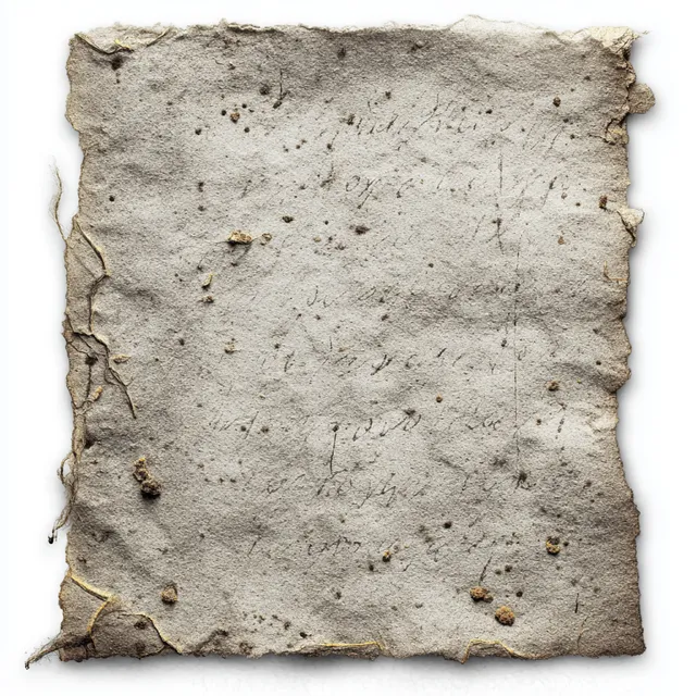 Vintage Textured Paper with Torn Edges