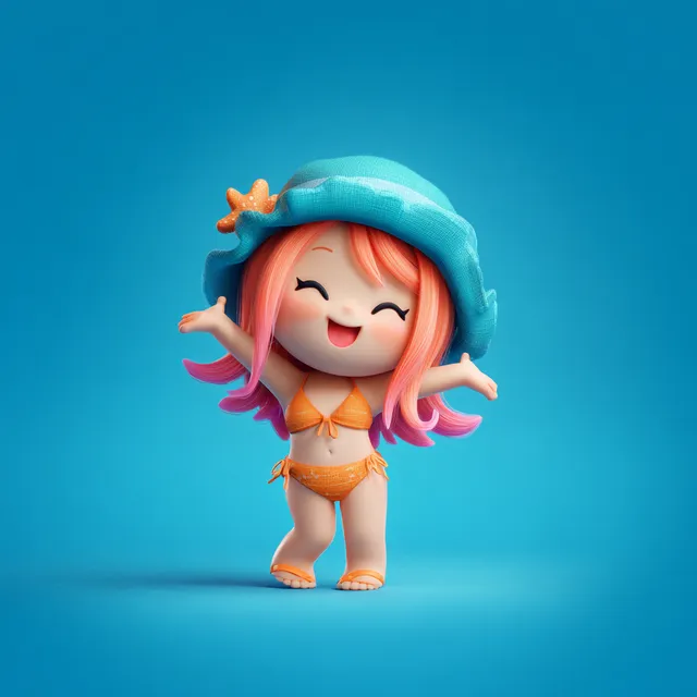 Charming Summer Vacation Icon