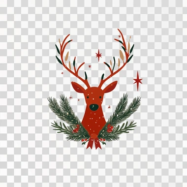 a logo with Christmas greetings