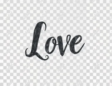 Handwritten word "Love" vector, simple flat illustration, white background, black lettering, cute font, cursive writing, calligraphic style, white background, clipart isolated on white background, clip art sticker design, simple line drawing, simple shapes, clip art, no shadow, no gradient.  --s 50