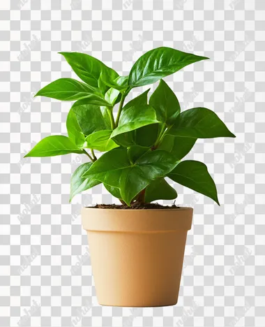 plant isolated on white background