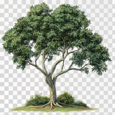 Barringtonia racemosa tree, png