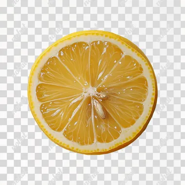 A clean whole lemon with leag, white background, highly detailed, ultra-realistic style, Canon camera, macro lens