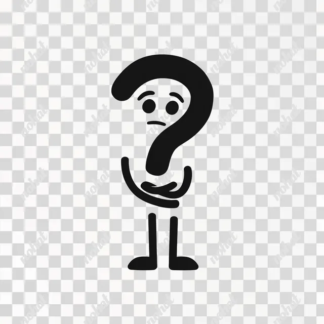 PNG Thinking Question Mark Icon