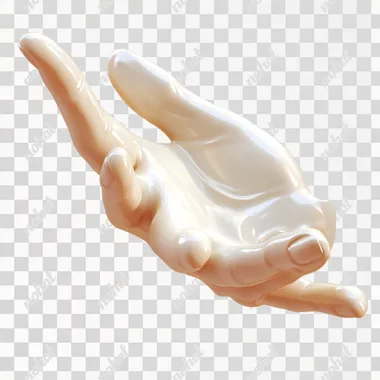 hand cute 3d png