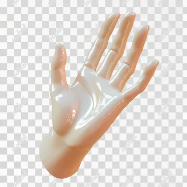 hand cute 3d png