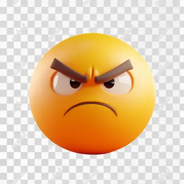 an emoji icon that is showing the emotion of being overly confident, slightly cheeky but determined