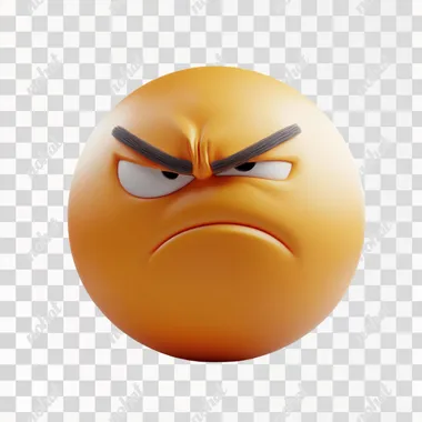 an emoji icon that is showing the emotion of being overly confident, slightly cheeky but determined