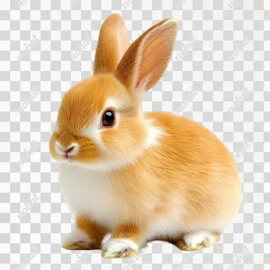 domestic rabbit, full body, white isolated background, high-resolution photography, high quality, sharp focus