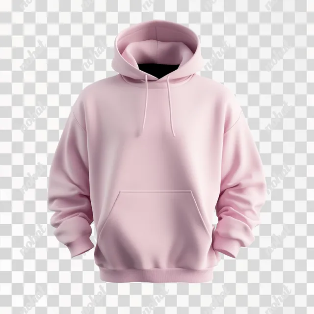 3D Oversized Baby Pink Hoodie: A Stylish Statement Piece