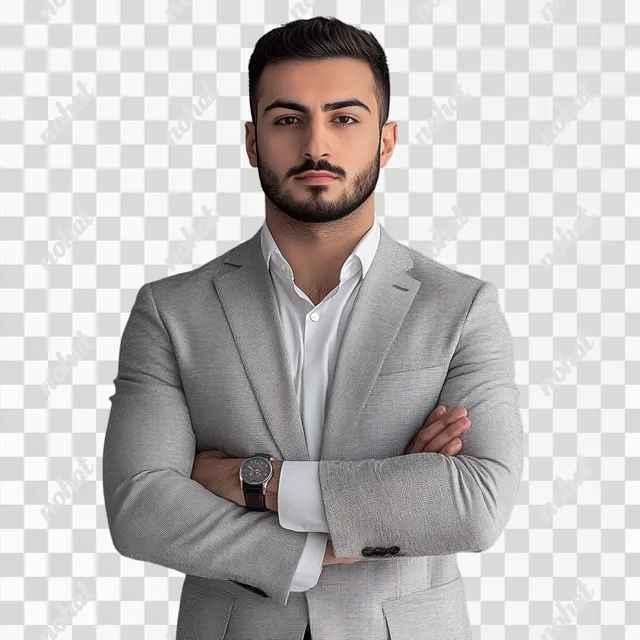 Professional Portrait of Mohamed Alfayes: Architect in Focus