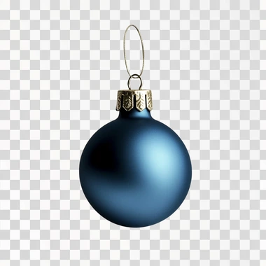 plain christmas ornament empty background