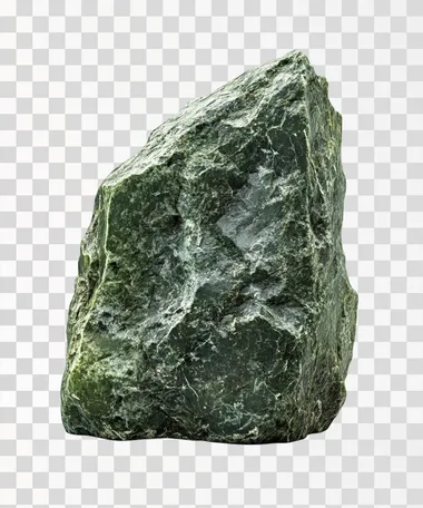 flat horizontal rock, in the style of a bronze green statue, studio lighting, white background, photorealistic, high detail, 8k