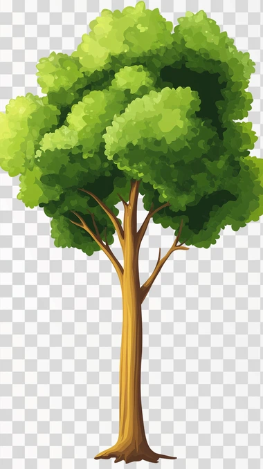 poplar tree white background,
