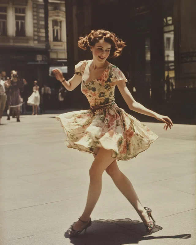 Vintage Dance in Heels - Prague 1980