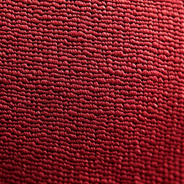 Red leather texture close-up for e-commerce fabric display, high detail