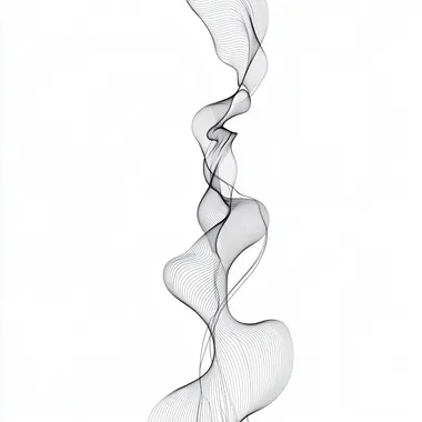 a minimalist single-line art illustration of a womans body, clean black line on a white background, contemporary, artistic, delicate, balance and movement, highly aesthetic