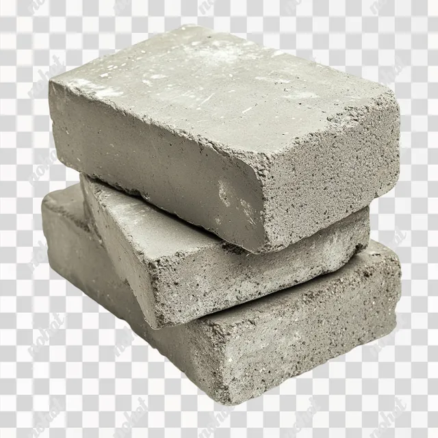 Cement Bricks: A Study in Texture and Form
