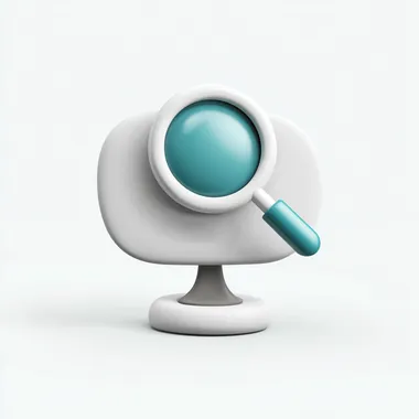 solution finder ,simple digital design,white background   l35ioev