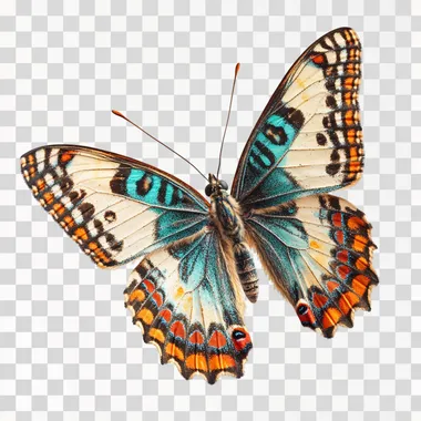 on white background an image of a butterfly
