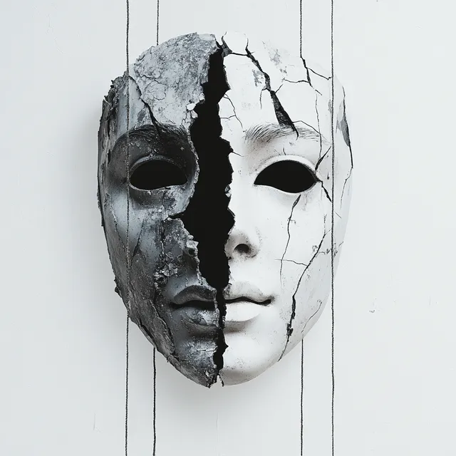 Strings of Emotion: The Fragile Mask of Duality