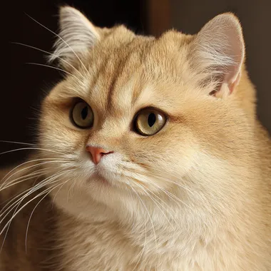 British Golden Chinchilla cat