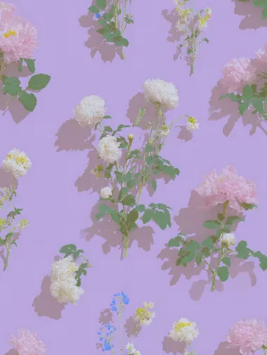 A cell phone wallpaper design with an elegant and youthful style, featuring a high-resolution vertical composition and a background in soft pastel tones such as powder pink, light lavender, sky blue, or mint green. Delicate floral elements such as peonies, magnolias, and wildflowers are illustrated using a digital watercolor technique and harmoniously distributed around the edges of the design, leaving the center clean so the icons are legible. The design features a refined artistic style. Soft lighting, a feminine, light, and sophisticated aesthetic. Ideal for spring or summer.   --raw rofile 3s477dh