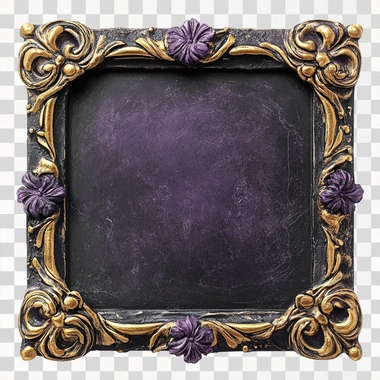 ancient roman, luxury roman blackboard, gold details, violet is main color, white background