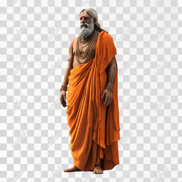 Divine Presence: A 3D Animation of a Hindu Saint