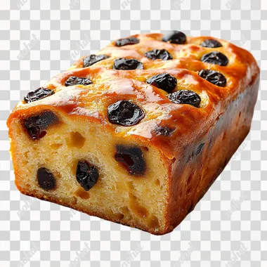 ultra realistic uhd photo of Stollen , on white plain isolated, front view,clear contours and boundaries, contrast, standalone full object, no shadows, lifelike accuracy, commercial photoshoot     --s 750