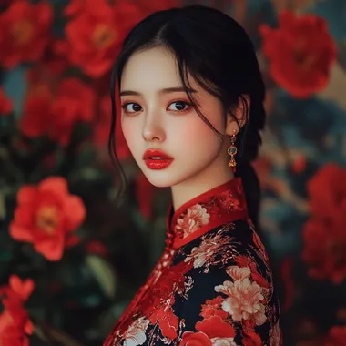 photo of an instagram model from china  lj6fpus