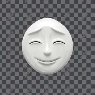 crying face emoji, pure white background