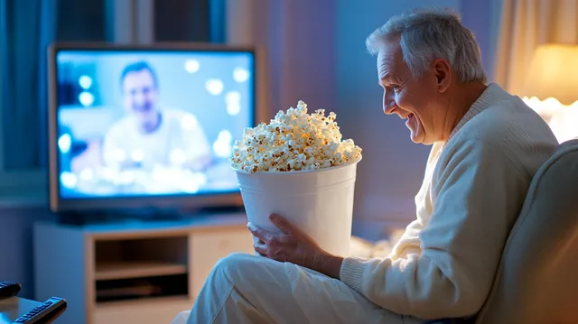 Captivated in Laughter: A Cozy Movie Night
