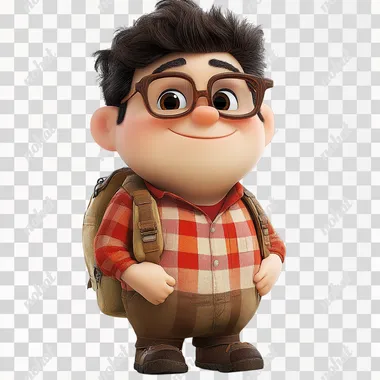 tucn Pixar 3D, PNG